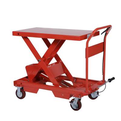 Portable Scissor Lift Table 1000KG Hydraulic Table Lift