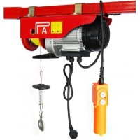 hot sale 1000kg high quality 220V electric mini wire rope pulley hoist