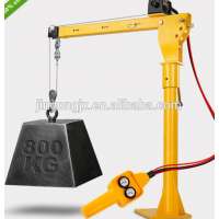 HP1000 12V DC Mini electric hoist winch lift crane manufacturer