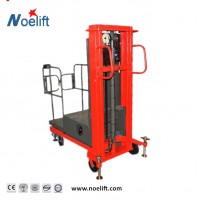 NOELIFT height battery order picker Mobile Hydraulic mast ladder 300kg capacity semi-electric order picker